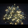Светодиодная нить 13.5 м., 220V, 200 теплых белых LED ламп, контроллер, черный провод, Winner Light (ww.01.5B.200-) 