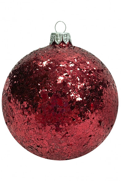 Шар пластиковый Серпантин, 150 мм., 1 шт., красный, ПромЕлка (ШИПЛС-150Red) оптом