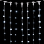  Светодиодный занавес с колпачком 2*3 м., 600 белых LED ламп, прозрачный провод ПВХ, IP65, LTC (PCL602CAP-10-2W)