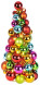 Фигура светящаяся Ball Cone, разноцветный (700-02) 
