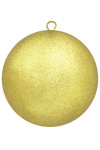 Шар из пенополистирола с блестками Искристый 100 мм., золото, ПромЕлка (SHI-100GOLD)