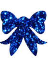 Бантик из пенофлекса 25 см., синий, ПромЕлка (Б2-250-BLUE)