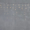 Светодиодная бахрома 4,9*0,5 м., 240 теплых белых LED ламп, мерцание, прозрачный провод ПВХ, Beauty Led (PIL240BLW-10-2WW)