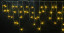 Светодиодная бахрома 3*0.5 м., 220V, 112 желтых LED ламп, черный провод, Rich LED (RL-i3*0.5-B/Y)
