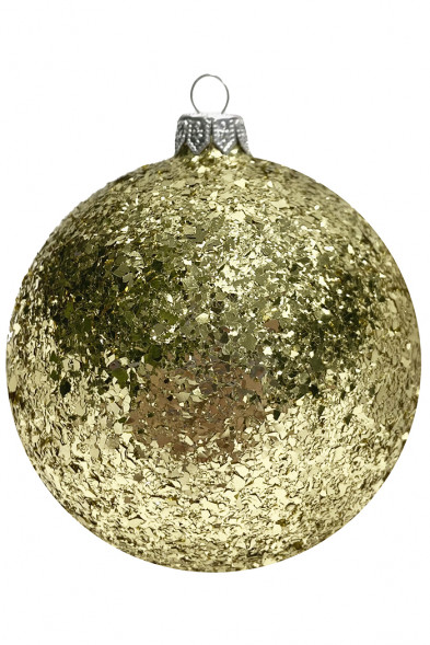 Шар пластиковый Серпантин, 150 мм., 1 шт., золотой, ПромЕлка (ШИПЛС-150Gold) оптом