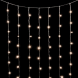 Светодиодный занавес 2*2 м., 400 теплых белых LED ламп, облегченный, прозрачный провод ПВХ, LTC (PCL400NOT-10-2WW) 