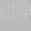 Светодиодная бахрома 3,1*0,5 м., 120 LED, шампань, статика, прозрачный провод ПВХ, LTC (PIL120CAP-10-2CH)