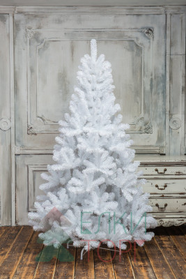 Белая искусственная сосна Радужная 3 м. интерьерная, мягкая хвоя, ЕлкиТорг (17300)