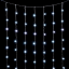 Светодиодный занавес 2*3 м., 600 белых LED ламп, облегченный, прозрачный провод ПВХ, LTC (PCL600NOT-10-2W)