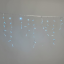Светодиодная бахрома 3,1*0,5 м., 120 LED, небесно-голубая, статика, прозрачный провод ПВХ, LTC (PIL120CAP-10-2SB)