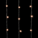 Светодиодный занавес с колпачком 2*3 м., 600 экстра теплых белых LED ламп, каучуковый черный провод, IP65, Beauty led (LL602-1-2EWW) 