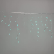 Светодиодная бахрома 3,1*0,5 м., 120 LED, аква, статика, прозрачный провод ПВХ, LTC (PIL120CAP-10-2A) 