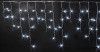 Светодиодная бахрома 3*0.5 м., 220V, 112 холодных белых LED ламп, черный провод, Rich LED (RL-i3*0.5-B/W)