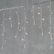 Светодиодная бахрома 4,9*0,5 м., 240 экстра теплых белых LED ламп, прозрачный провод ПВХ, Beauty Led (PIL240-10-2EWW) 