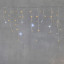 Светодиодная гирлянда бахрома 4,9*0,5 м., 240 желтых LED ламп, мерцание, прозрачный провод ПВХ, Beauty Led (PIL240BLW-10-2Y)