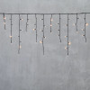 Светодиодная бахрома 4,9*0,5 м., 240 экстра теплых белых LED ламп, черный провод ПВХ, Beauty Led (PIL240-11-2EWW)