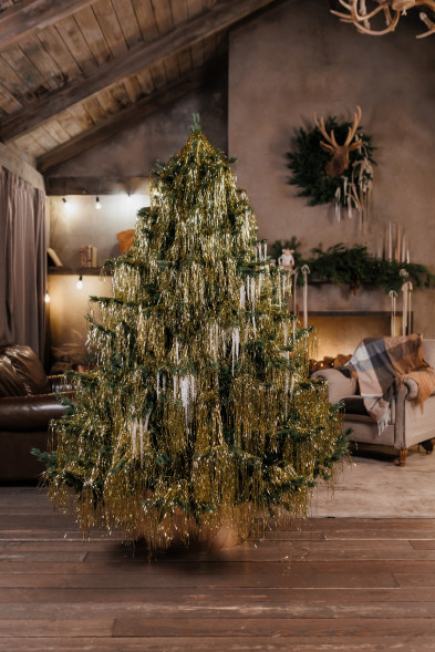 Искусственная ель Таежная 210 см., 100% Литая хвоя, Max Christmas (ЕТЖ21) 