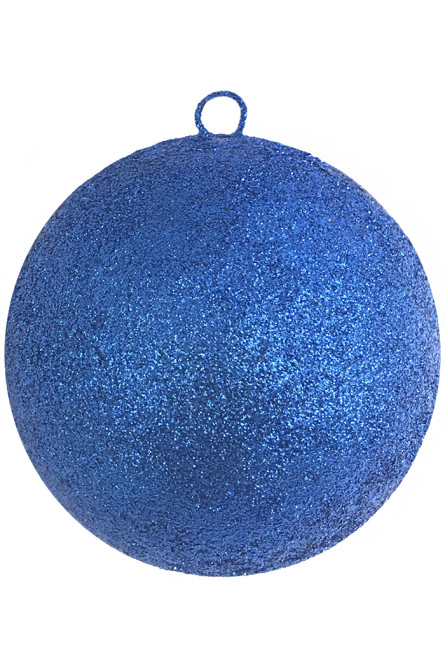 Шар из пенополистирола с блестками Искристый 15 см., синий, ПромЕлка (SHI-150BLUE)