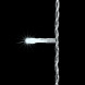 Светодиодный занавес 2*2 м., 400 белых LED ламп, прозрачный провод ПВХ, LTC (PCL402-10-2W) 