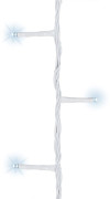 Светодиодная гирлянда с контроллером 9 м, 220V., 120 белых и холодных белых LED ламп, белый ПВХ, Kaemingk (494120)