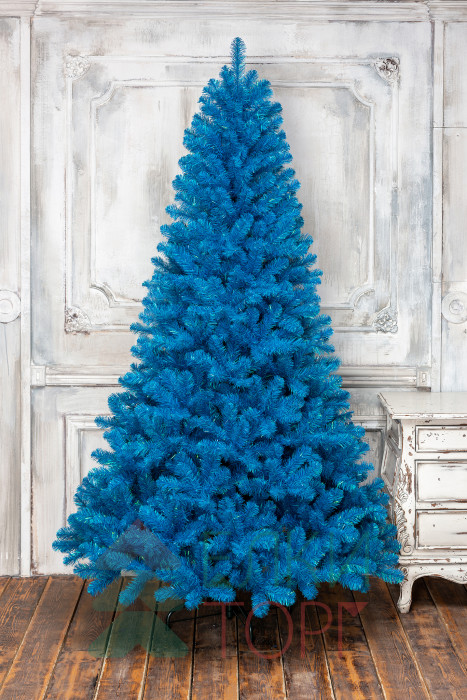 Искусственная елка Искристая 120 см., голубая, мягкая хвоя, ЕлкиТорг (150120) оптом оптом