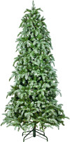 Елка Нормандия утонченная заснеженная 215 см., литая хвоя+пвх, Triumph Tree (73857)