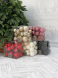 Набор пластиковых шаров Эллада 26 шт., ягодный смузи, Christmas DeLuxe (87034) 