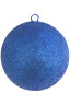 Шар из пенополистирола с блестками Искристый 20 см., синий, ПромЕлка (SHI-200BLUE)
