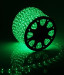 Дюралайт круглый направленный диаметр 13 мм., 220V., зеленые LED лампы, бухта 100 м., LTC (F3-R2-220V-G)