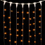 Светодиодный занавес 2*3 м., 600 желтых LED ламп, прозрачный провод ПВХ, LTC (PCL602-10-2Y)