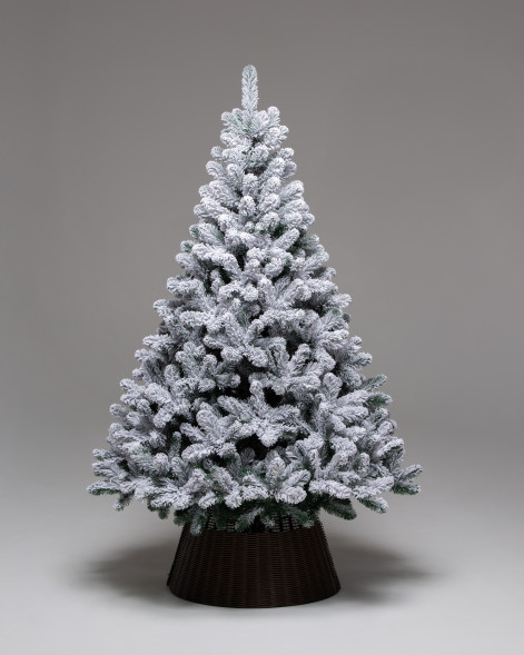 Искусственная елка Эверест заснеженная 180 см., мягкая хвоя, ЕлкиТорг (132180) оптом