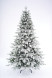 Искусственная ель заснеженная Ленинградская 180 см., литая хвоя + ПВХ, Max Christmas (ЕЛСЗ18) 