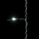 Светодиодный занавес 1*6 м., 600 белых LED ламп, черный провод ПВХ, LTC (PCL601-11-2W) 