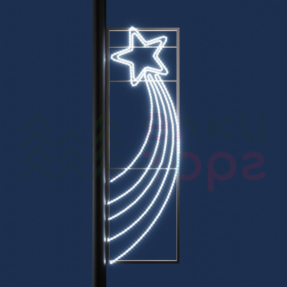 Светодиодная консоль Малая комета 55*180 см., 220В, Conso (KPN-020-L003) 