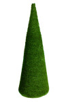 Хвойный конус зеленый 2,5 м., круглое сечение, ПВХ, Green Trees (GT2,5KONKR) 