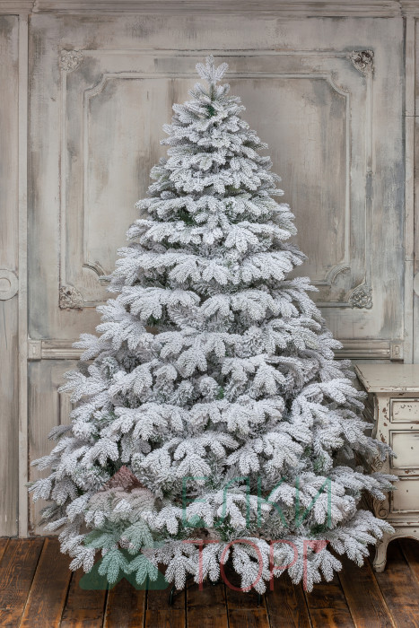 Искусственная елка Камчатская заснеженная 120 см., литая хвоя+пвх, ЕлкиТорг (143120) оптом оптом