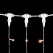 Светодиодный занавес 2*3 м., 600 экстра теплых белых LED ламп, прозрачный провод ПВХ, LTC (PCL602-10-2EWW) 