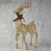 Светодиодная фигура Олень золотистый 50×85×18 см., металл, 220 В, Luazon Lighting (3662049)