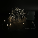 Светодиодная нить String Light 368 теплых ламп, 27.6 м., на батарейках, таймер, зеленый провод, Luca (83791) 