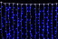 Светодиодный занавес с мерцающим диодом 2*3 м., 420 синих LED ламп, белый провод, Winner Light (b.03.6W.420+)