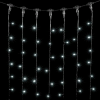 Светодиодный занавес 2*1 м., 200 белых LED ламп, черный провод ПВХ, LTC (PCL202-11-2W)