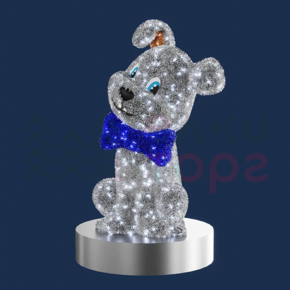 Светодиодная фигура из мишуры Щенок 2.3 м., Conso (3DGR321) 
