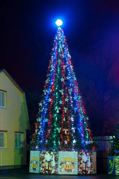 Комплект освещения Классик для елей высотой 12 м., 4680 LED, 39 шт.*12 м., Green Trees (Klassik12) 