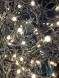 Занавес с мерцающим диодом 3*3 м., 220V, 600 теплых белых LED ламп, черный провод, Winner Light (ww.03.6B.600+) 