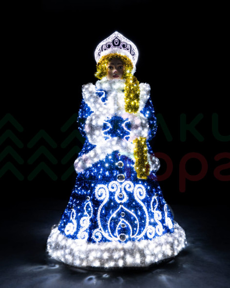 Светодиодная фигура из мишуры Снегурочка 3.1 м., Conso (3DGR367) 
