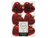 Набор игрушек Сердце любви 6 шт., красный, Kaemingk (028014)