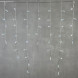 Светодиодная бахрома с колпачком 3,2*0,9 м., 180 холодно-белых LED ламп, прозрачный провод ПВХ, IP65, LTC (PIL180CAP-10-2W) 