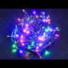 Светодиодная нить 13.5 м., 220V, 200 разноцветных LED ламп, контроллер, черный провод, Winner Light (m.01.5B.200-) 
