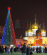 Комплект освещения для высотной ели 4 метра, 1500 LED ламп, черный ПВХ, BEAUTY LED (ELC2/4-11) 