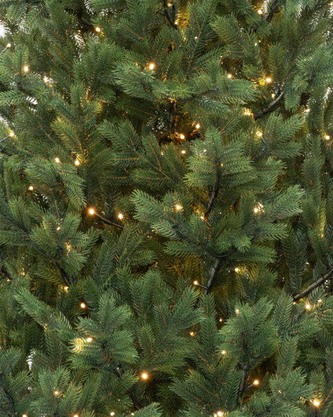 Искусственная елка Торжественная 180 см., 310 мульти/теплых белых Led ламп (2в1), 100% литая хвоя, ЕлкиТорг (186180) оптом